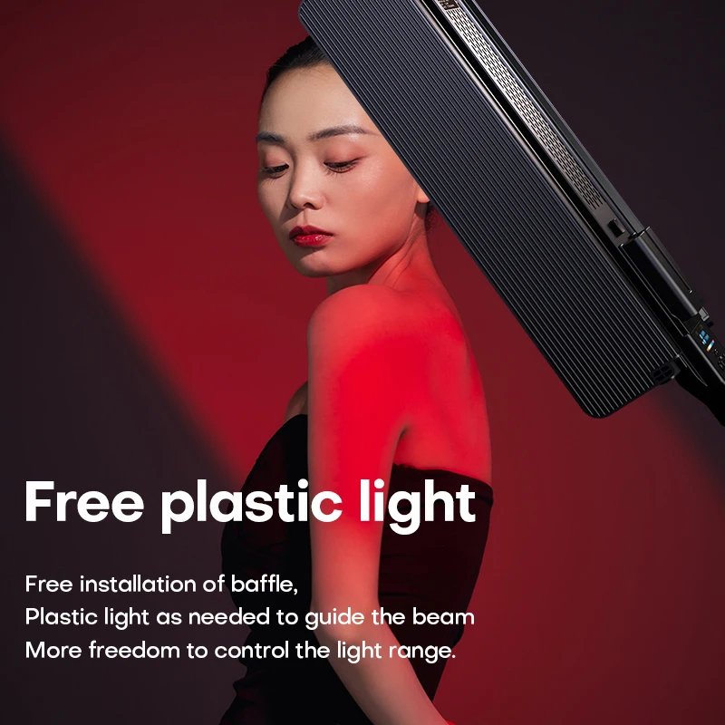 Kit de palo de luz LED de 22W, varita de luz de vídeo RGB de mano, regulable, 3000K ~ 6000K, para YouTube y estudio de fotografía - imagen 5