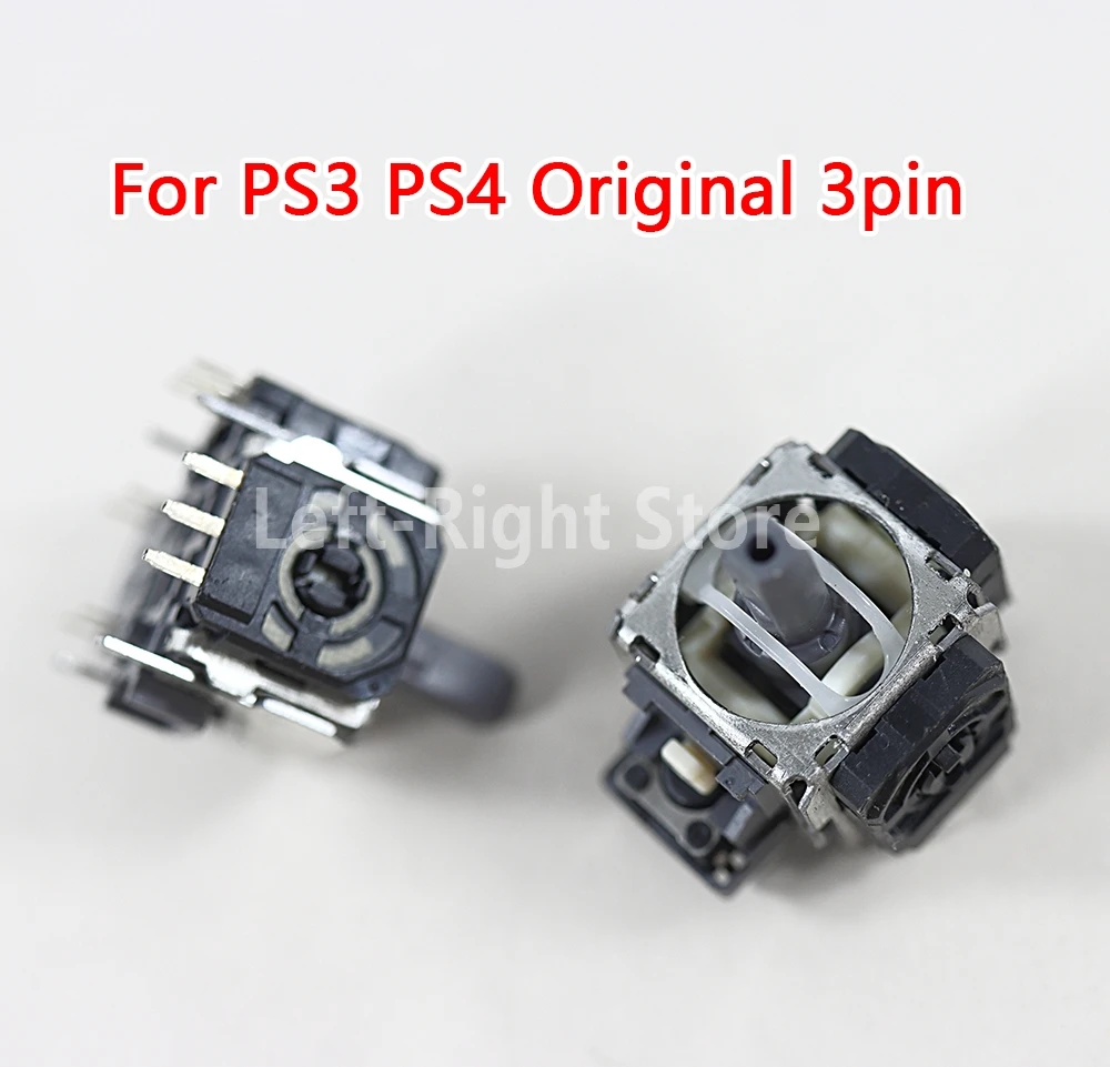 1 unidad Original para PlayStation 4 controlador para PS4 PS3 controlador Thumbstick 3Pin Rocker 3D módulo Sensor de Joystick analógico