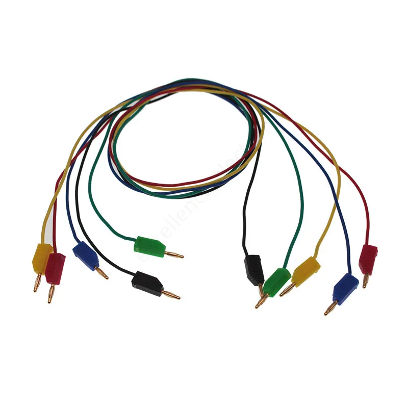 Cable de prueba banana silicona doble conector flexible - imagen 5