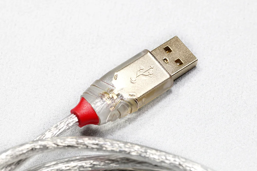Cable LINDY tipo c para teclado mecánico Cable marrón plateado Cable recto chapado en oro usb a a usb c cable largo suave 2m - imagen 5