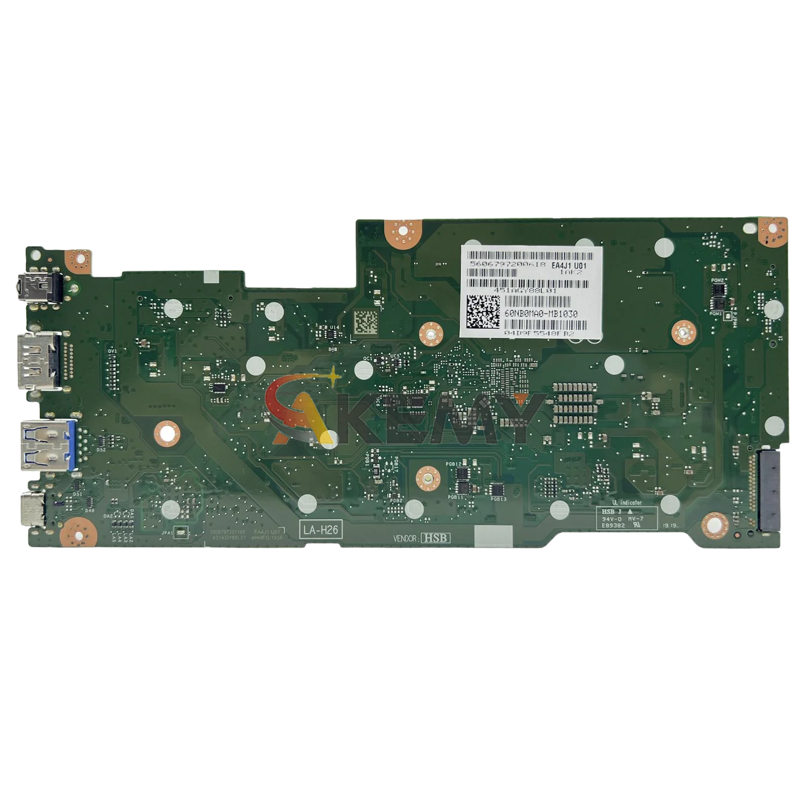 Placa base para ordenador portátil MJ401TA para ASUS VivoBook LA-H261P 14FHD EA4J1 MJ401T MJ401TA con CPU M3 M5 M7 100% pruebas OK stk - imagen 2