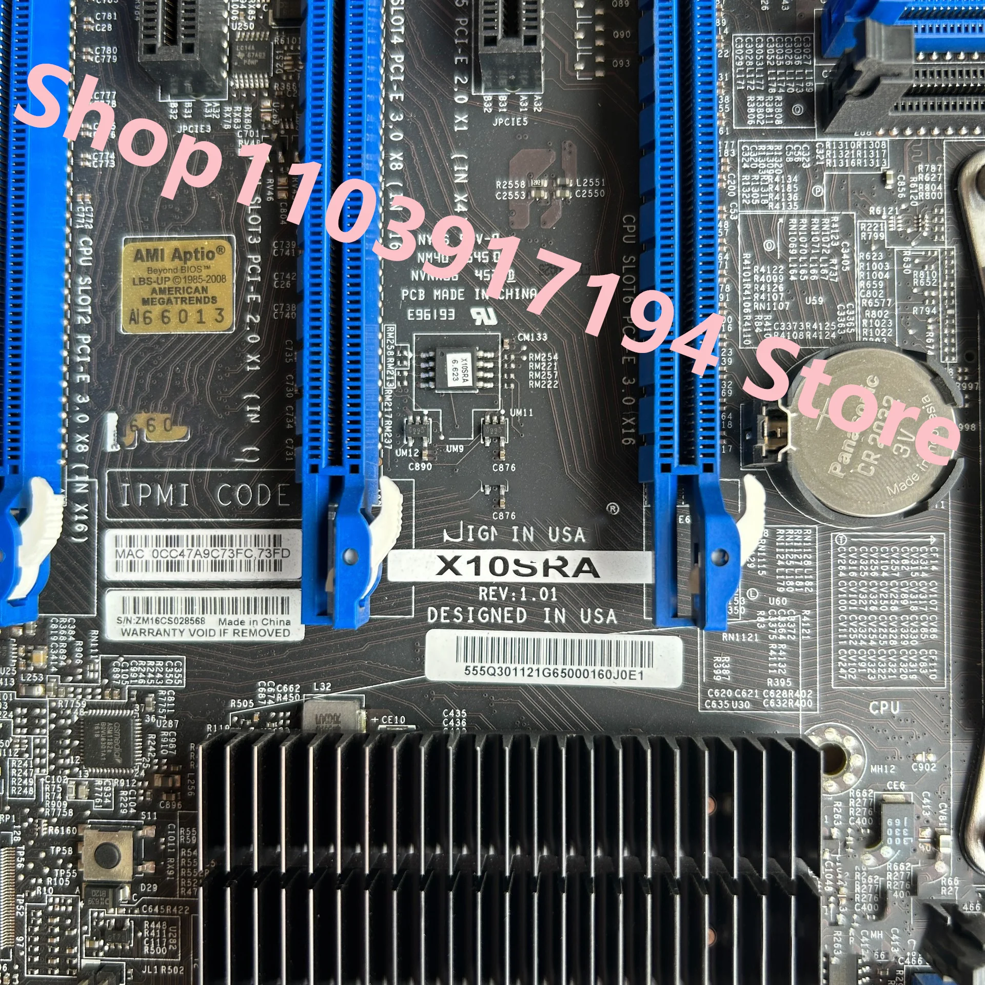 Placa base de estación de trabajo X99 X10SRA - imagen 3