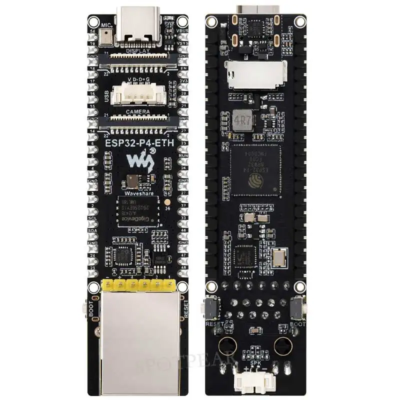 Placa de desarrollo ESP32 P4 ETH RJ45 100M puerto Ethernet DSI/MIPI pantalla LCD pantalla táctil/cámara CSI/altavoz de Audio AI Deepseek - imagen 2