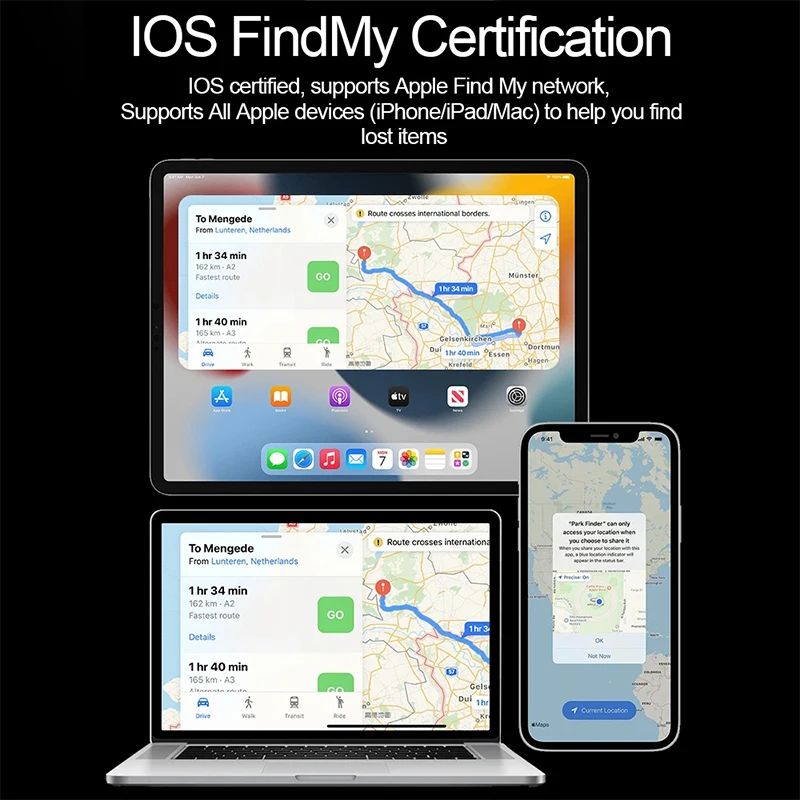Mini dispositivo de seguimiento GPS Lost Tracker para Apple Find My Key etiqueta inteligente buscador de bolsas para niños mascota coche rastreador Bluetooth inteligente sistema Ios - imagen 5