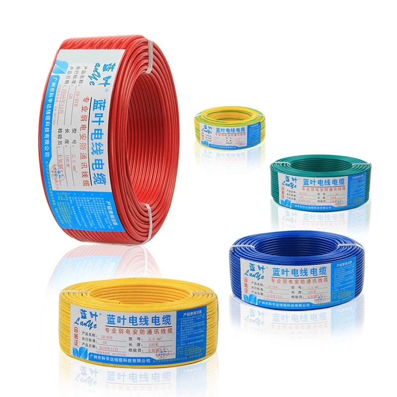 Cables digitales BVR 10 Cable cuadrado para mejoras en el hogar Cable flexible multihebra de un solo núcleo - imagen 3