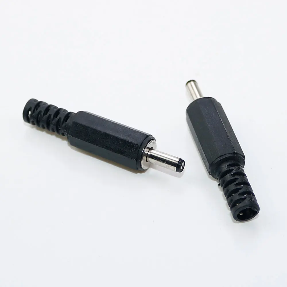 Enchufe de punta de barril de alimentación de CC, 1 piezas, 3,5x1,3mm, adaptador de conector Jack de soldadura macho de 3,5mm - imagen 3