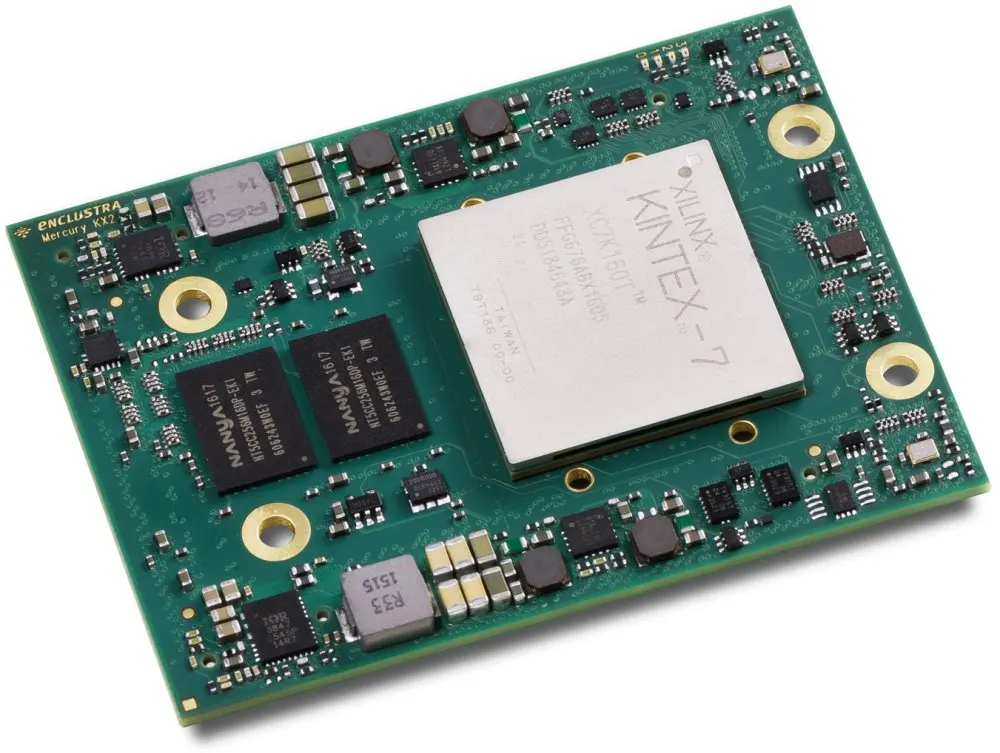 + KX2 Xilinx ®   Kintex ® -7 Módulo FPGA