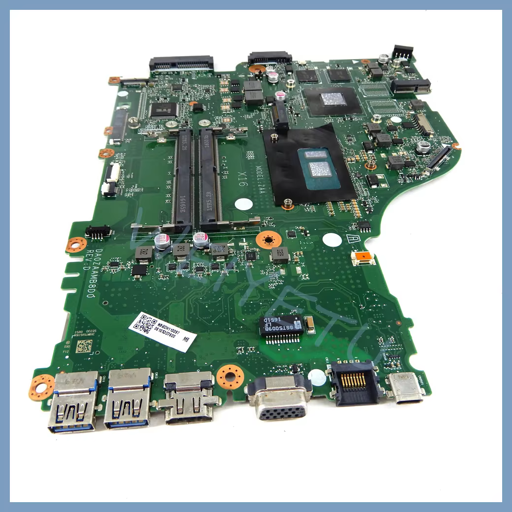Placa base para portátil DA0ZAAMB8D0 para la placa base del ordenador portátil ACER Aspire F5-573 F5-573G con i5-7200U CPU 940MX GPU 100% probado OK - imagen 5