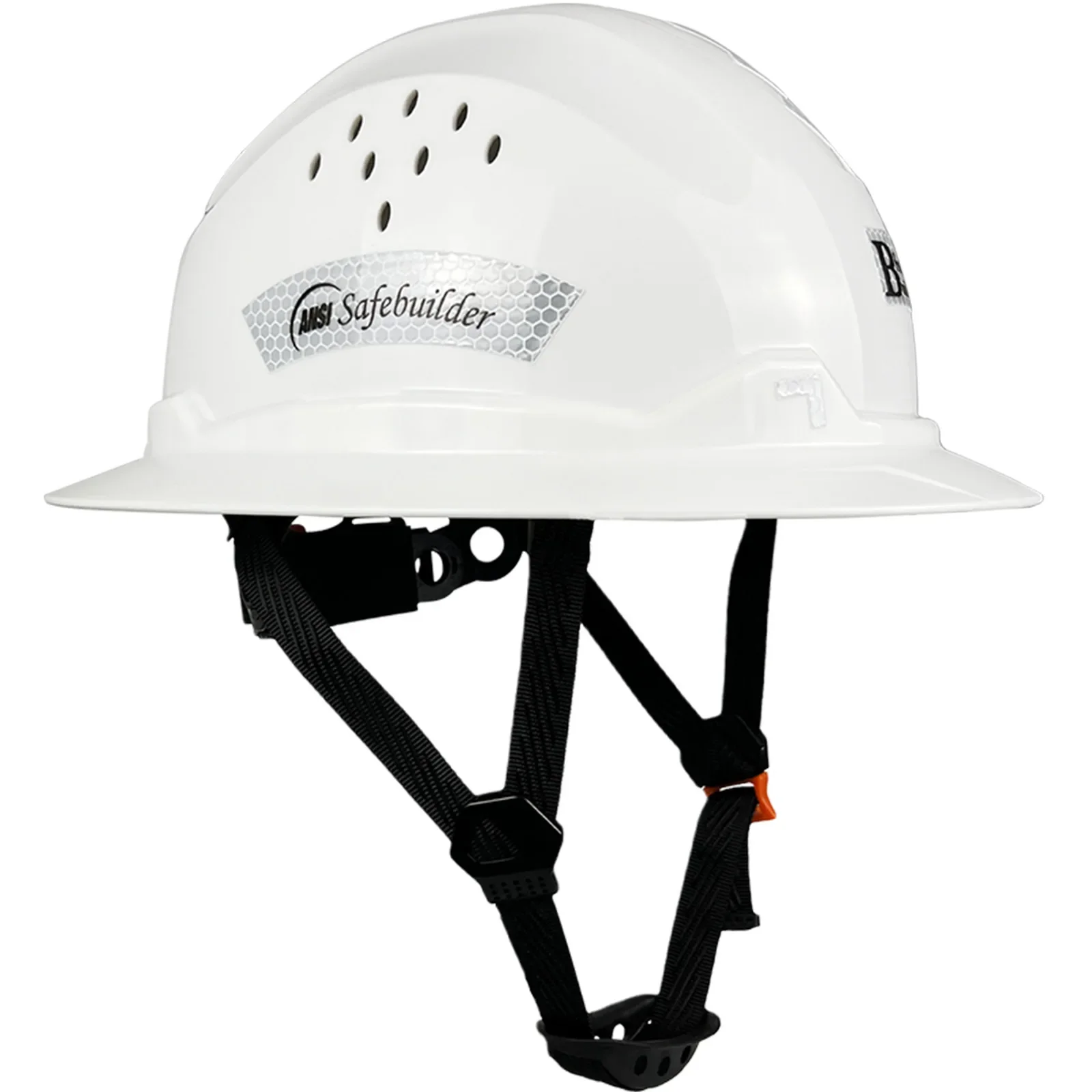 Nuevo casco duro Full Birm para ingeniero diseño de carbono casco de seguridad reflectante ANSI Z89.1 gorras de trabajo ventiladas Industrial y construcción - imagen 4