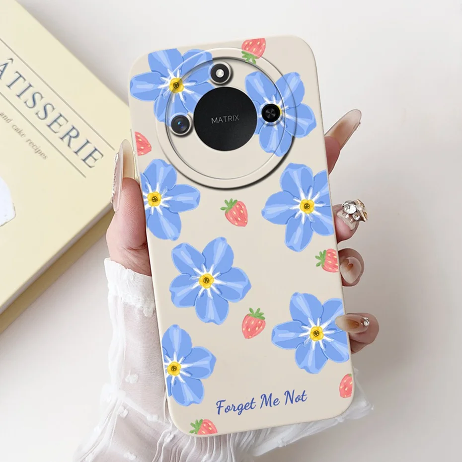 Funda de teléfono para Honor X9c Smart 2025, bonita funda trasera de silicona suave de Color caramelo para Honor X9C 5G X9cSmart, parachoques - imagen 3