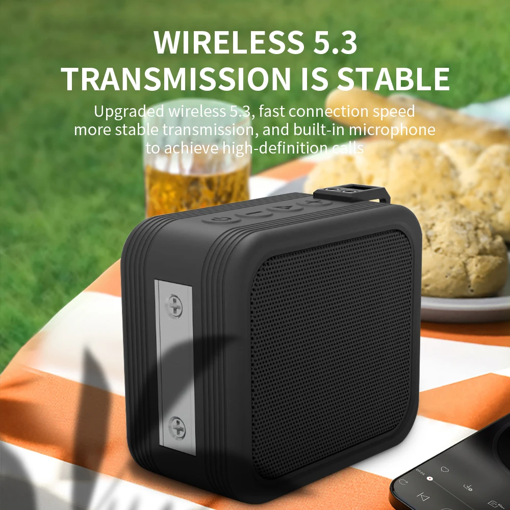 Mini altavoces Bluetooth, Woofer portátil para juegos, Golf al aire libre, succión magnética, Subwoofer impermeable para fiestas, sonido, teléfono móvil