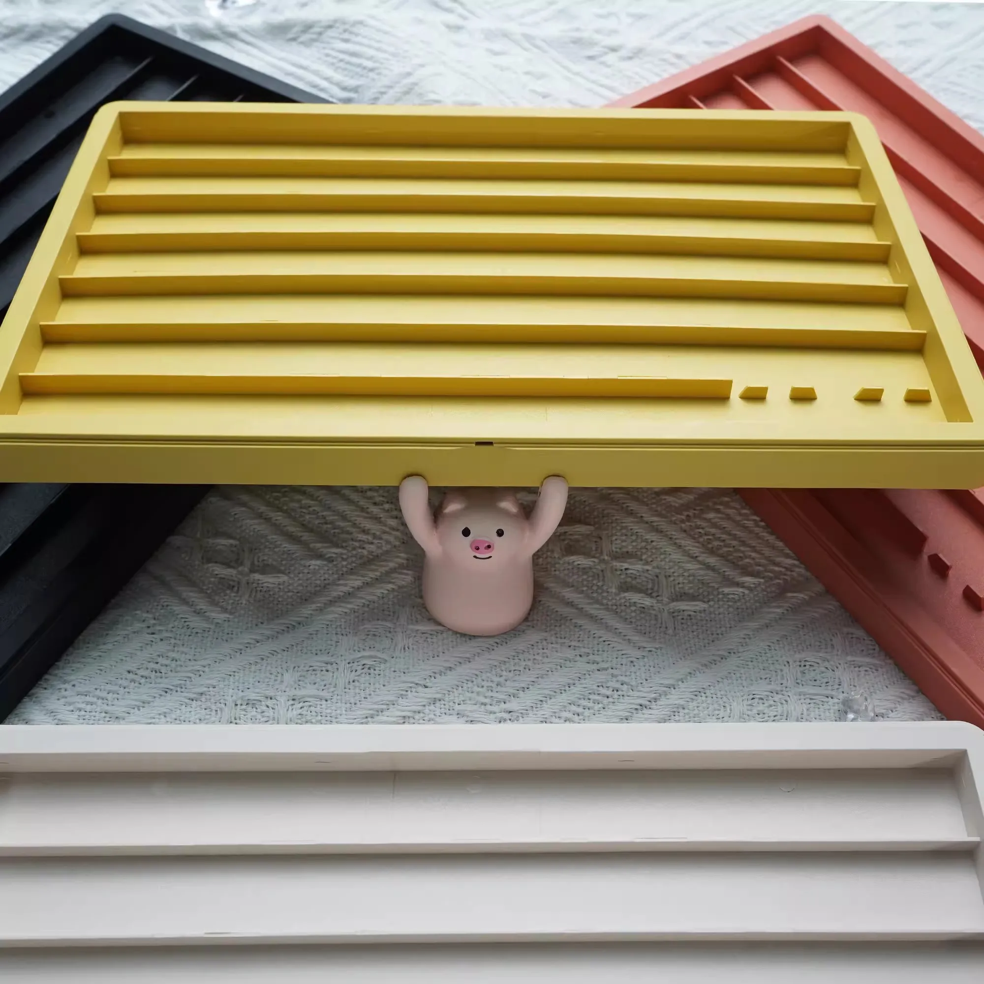 Caja de almacenamiento de teclas PBT, 1 unidad, perfil de cereza, tapas de teclas de teclado mecánico, caja de regalo a prueba de polvo - imagen 5