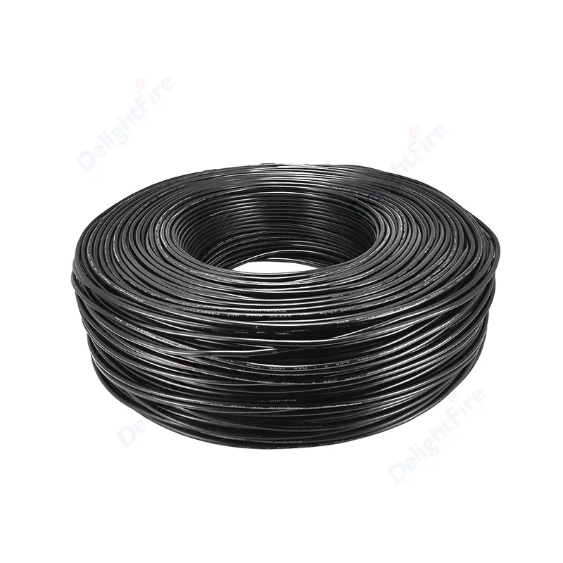 Cable eléctrico de 2 pines para lámpara de bicicleta, cable de Audio electrónico revestido de PVC a prueba de calor, tira LED, 5-100m, 26/24/22/20/18/16AWG, UL2464 - imagen 3