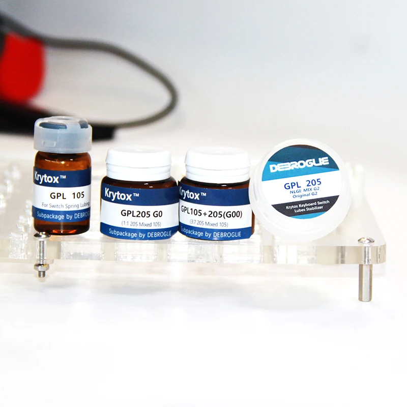 Interruptores de aceite lubricante GPL105 205 G0, teclas de teclado mecánico, interruptor estabilizador, lubricante, estabilizador - imagen 4