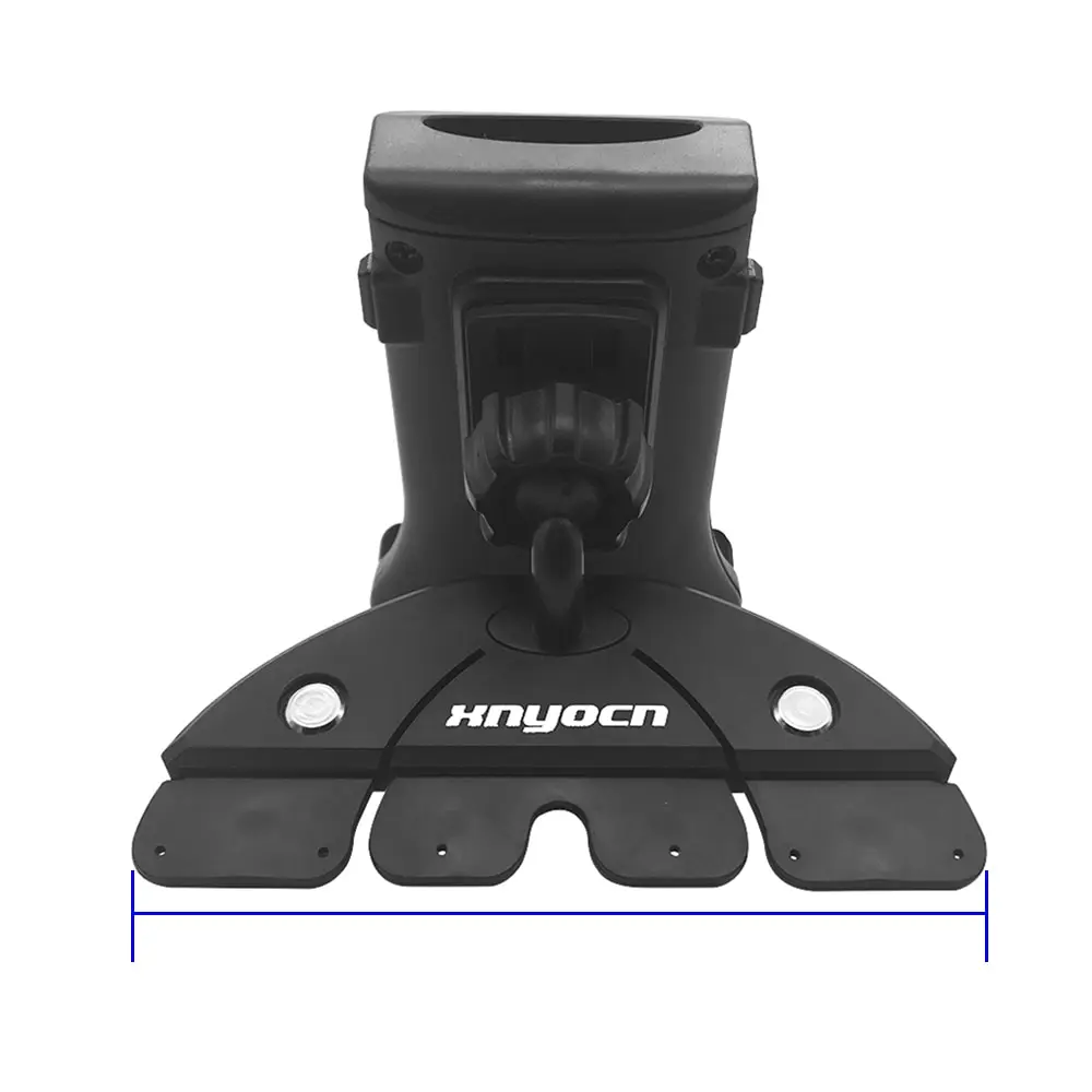 XNYOCN Soporte ajustable para tableta con ranura para CD de coche, soporte para teléfono para iPhone 14, 13, 12, 11, iPad Pro Air Mini de 4 a 12 pulgadas, Samsung, Xiaomi Pad - imagen 4