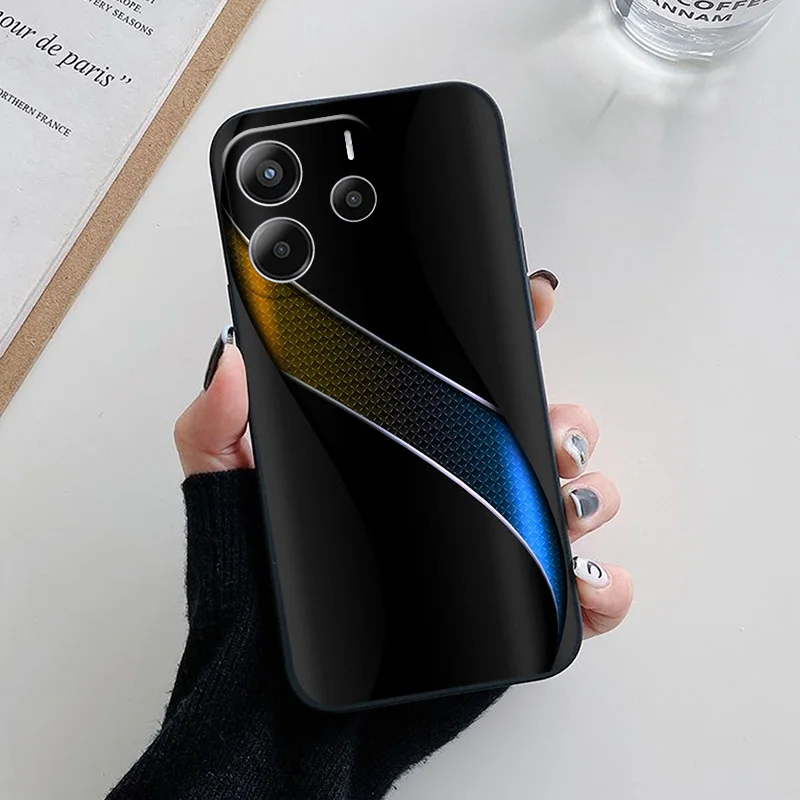 Para Xiaomi Redmi Note 14 5G India funda trasera de silicona suave a la moda para Redmi Note 14 5G versión Global China funda de teléfono - imagen 4