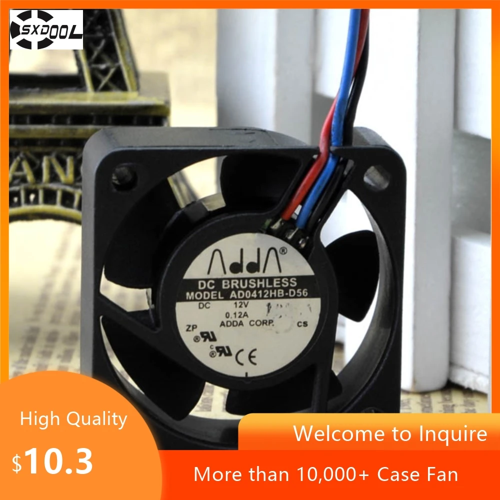 Ventilador de 40 mm ADDA4cm1U Ventilador con interruptor de servidor 4020 12 V 0.12 A AD0412HB-C56 - imagen 4