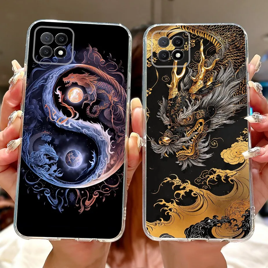 Para Oppo A73 5G funda CPH2161 funda pintada de flores coloridas funda de teléfono de silicona suave para Oppo A72 A 72 73 OppoA73 5G Fundas bolsas - imagen 5