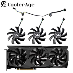 Ventilador Repuesto XFX RX 6700 XT Speedster SWFT – Ventilación GPU