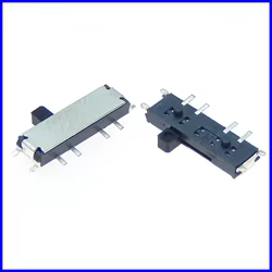 Interruptor deslizante miniatura SP3T 8 pines SMT/SMD para PCB