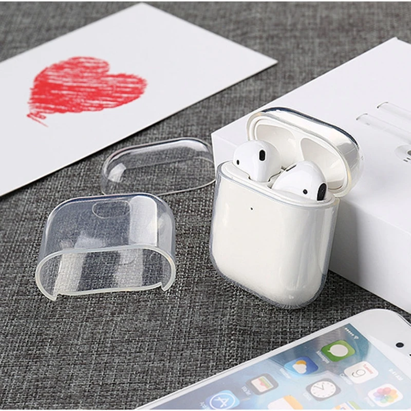 Funda TPU AirPods 1/2 Transparente Suave Antigolpes - imagen 2