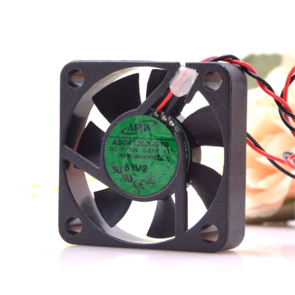 Ventilador de 40 mm para ADDA AD0412LX-G70 12 V 0.07A 4010 Sistemas de monitoreo de enfriamiento Fuente de alimentación Inversor de servidor - imagen 3