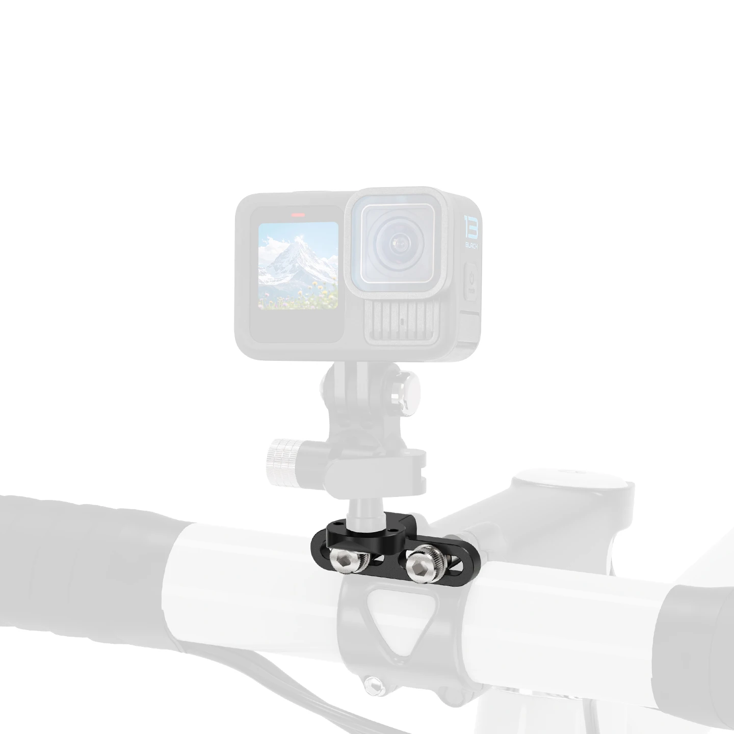 Soporte Universal para manillar de cámara, soporte para faro de bicicleta, soporte para teléfono móvil, GPS para Gopro 13 Insta360 OSMO, soporte de acción - imagen 3