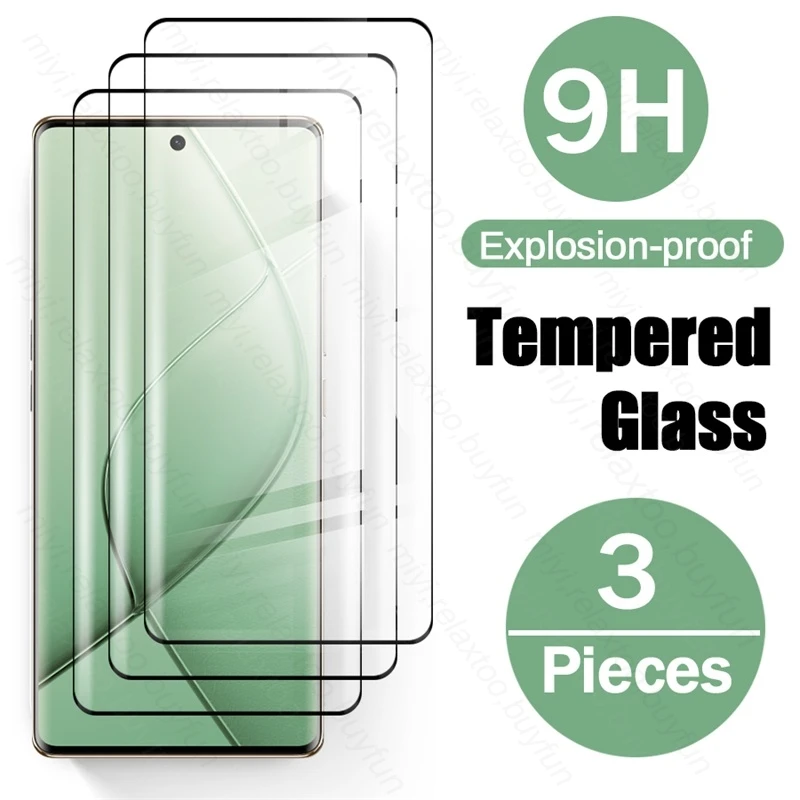 Un protector de pantalla de vidrio verde para un teléfono celular