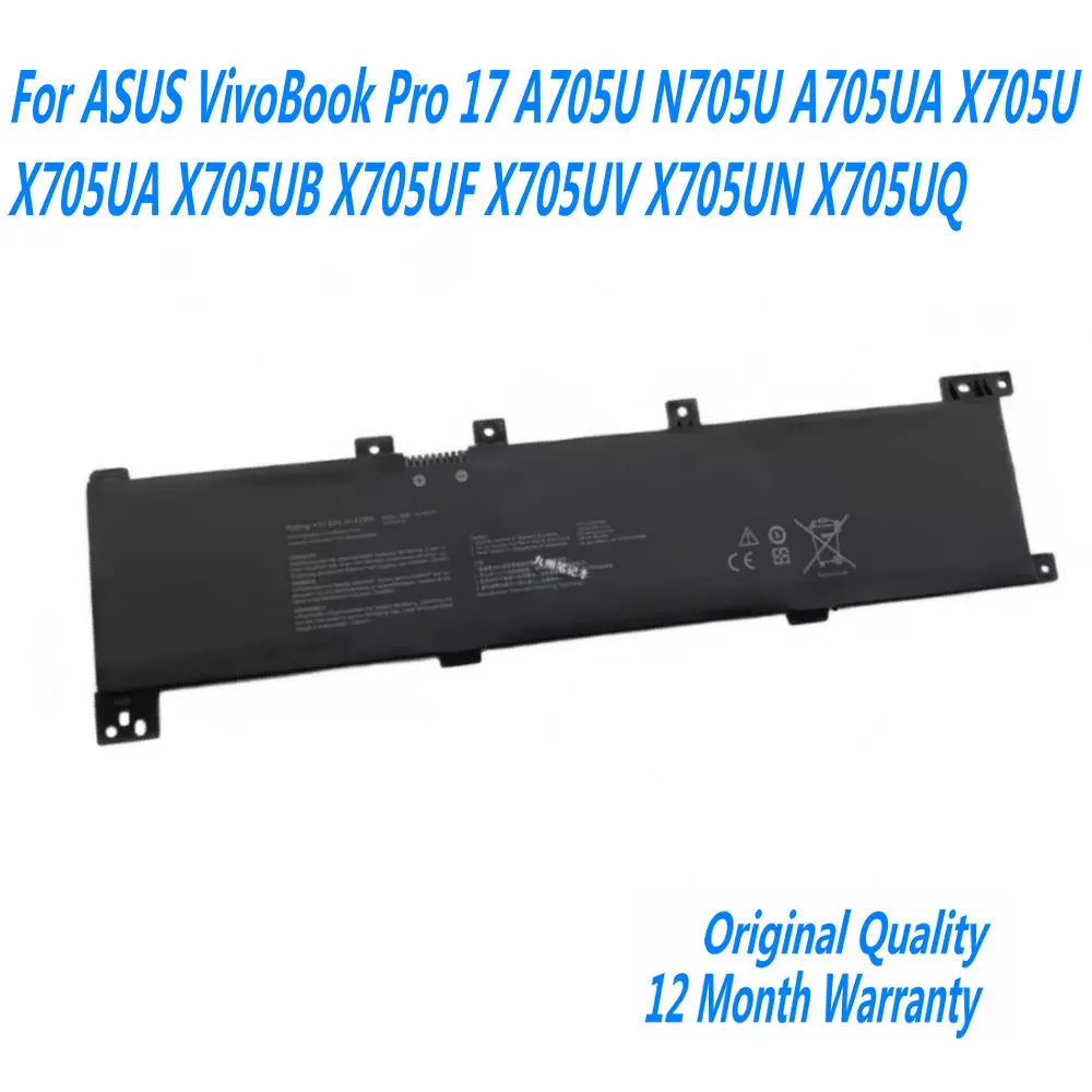 B31N1635 batería del ordenador portátil para ASUS VivoBook Pro 17 A705U N705U A705UA X705U X705UA X705UB X705UF X705UV X705UN X705UQ