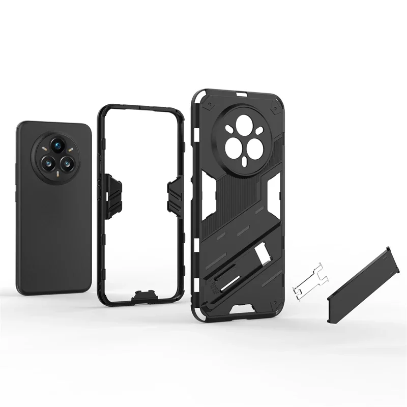 Funda con soporte de teléfono para Realme 14 Pro Plus, funda trasera con armadura antigolpes para Realme 13 Pro Realme 12 Pro Plus - imagen 3