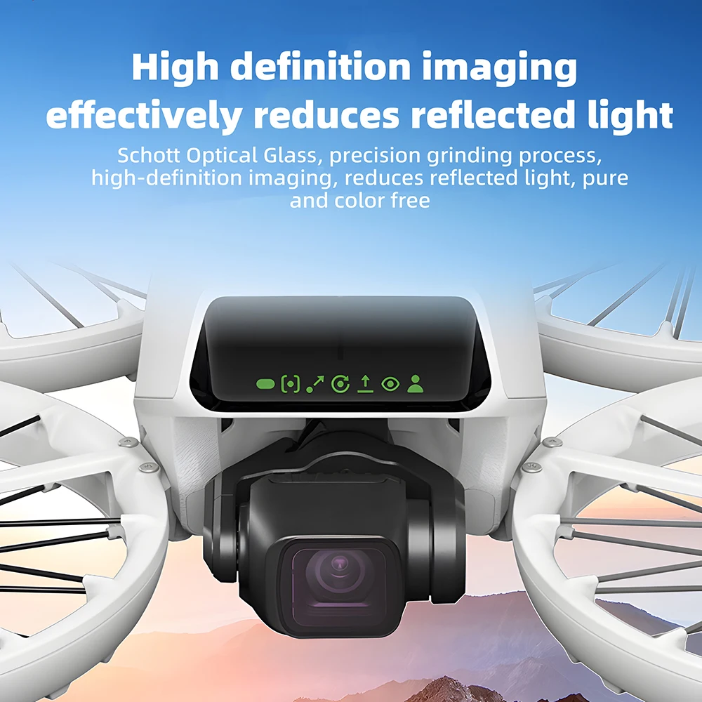 Juego de filtros ND para cámara ND8/16/32/64/128 UV CPL, Kit de filtro de lente de cámara de vidrio óptico para DJI FLIP, accesorios para Dron, Protector de lente - imagen 5