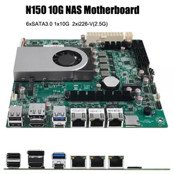 Placa base Mini ITX NAS DDR5 Ethernet multigigabit SATA M.2