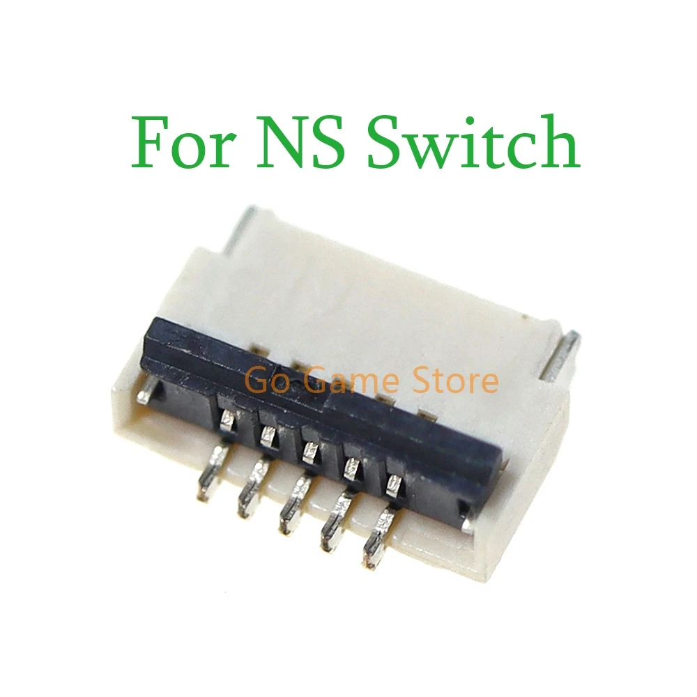 5 uds conector de Joystick 3D Cable de Joystick puerto de enchufe reemplazo de reparación para controlador de enchufe de Joystick de interruptor NS