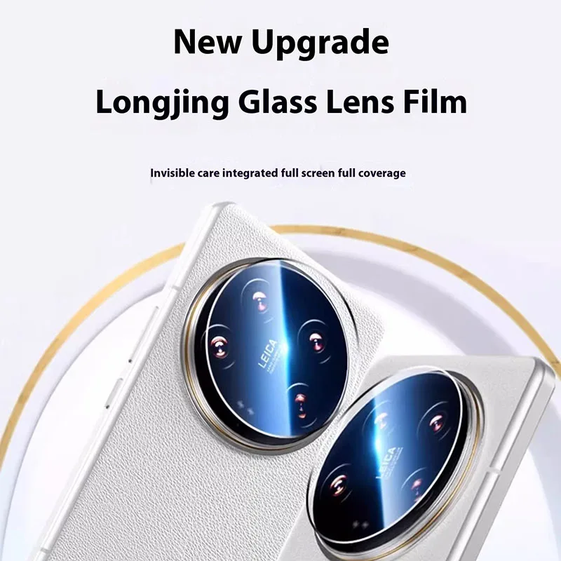 1-3 uds lente de cámara 3D vidrio templado para Xiaomi 15 Pro protectores de cámara trasera vidrio para Xiaomi 15 Ultra Mi 15 Pro película de anillo de lente - imagen 4