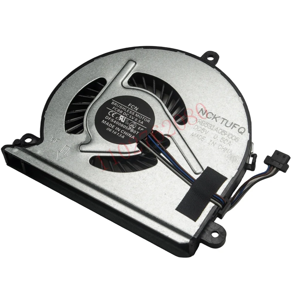 Reemplazo nuevo ventilador de refrigeración de CPU para portátil HP Pavilion 15-AU030WM 15-AU 15-AU020WM TPN-Q172 859633-001 856359-001 VENTILADOR - imagen 2
