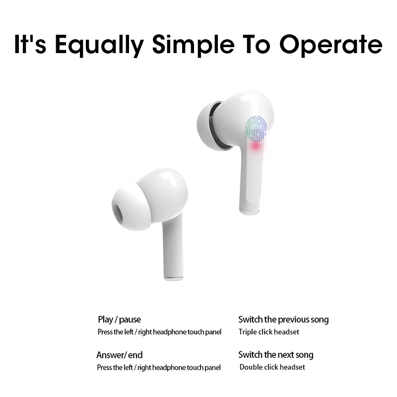 Auriculares inalámbricos TWS con Bluetooth, cascos con micrófono HD para llamadas, reducción de ruido, deportivos, modo de transparencia, novedad de 2023 - imagen 3