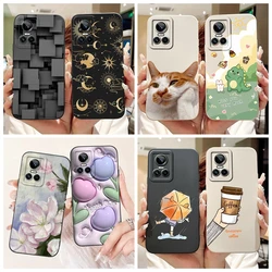 Funda Silicona Realme GT Neo 3 Antigolpes Mate Diseño Tulipán