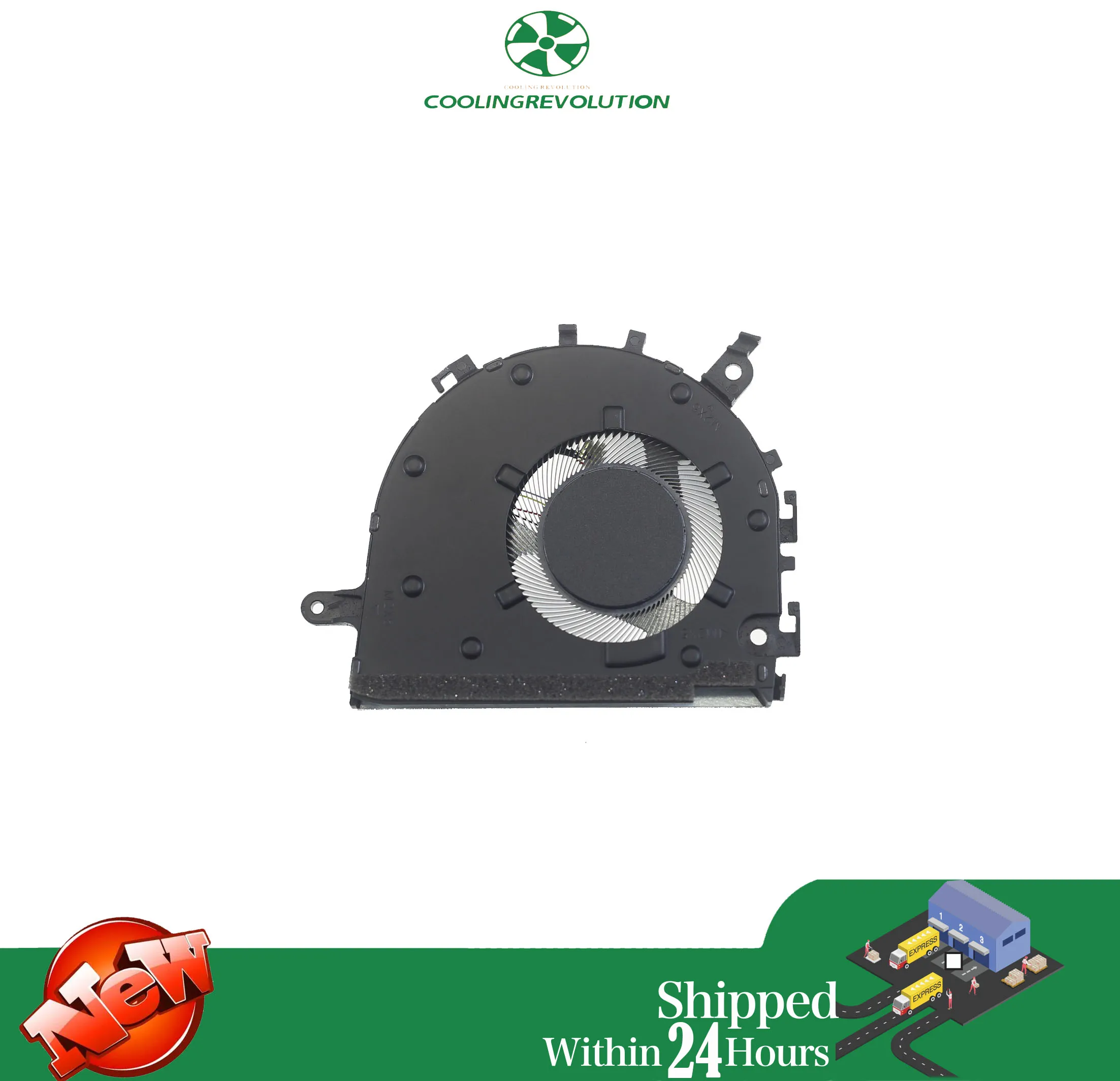 Ventilador de refrigeración de CPU para portátil DFS5K 22115572 N DC5V 0.5A 4 pines para Lenovo V14 G3 ABA 82TU V14 G3 IAP 82TS FRU 5F10S14005 - imagen 2