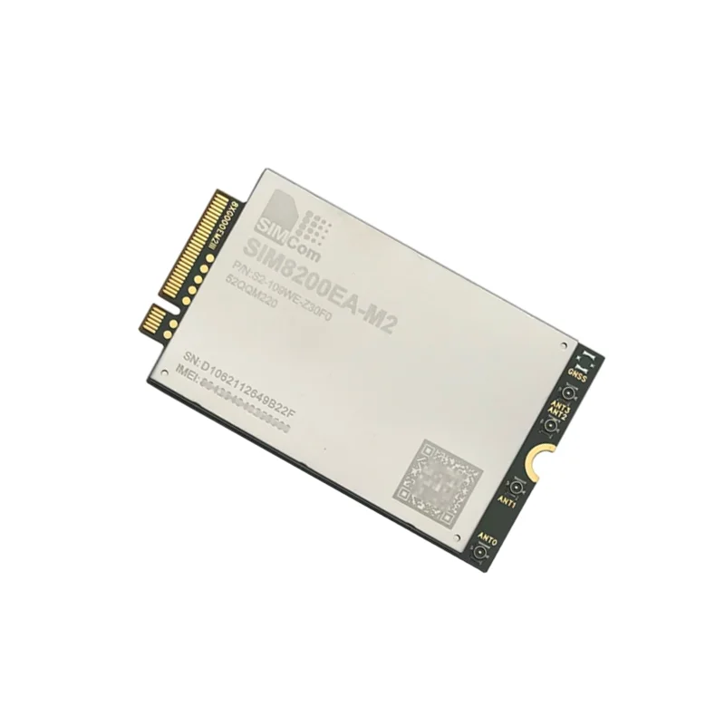SIMCOM SIM8200EA‐M2 Módulo 5G Sub-6G M.2 Multibanda 5G-NR LTE-TDD LTE‐TDD Comandoes WCDMA Compatible Cat12 SIM7912G SIM7920G - imagen 5