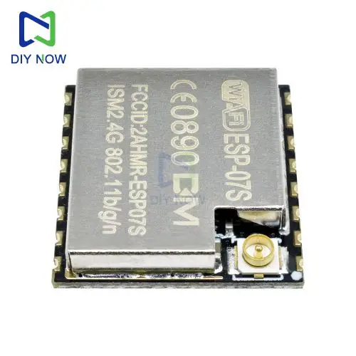 ESP8266 ESP-07S Voltaje del módulo: GPIO/PWM 3.0-3.6V FCCID: 2AHMR-ESP07S ISM2.4G 802.11b/g/n - imagen 4