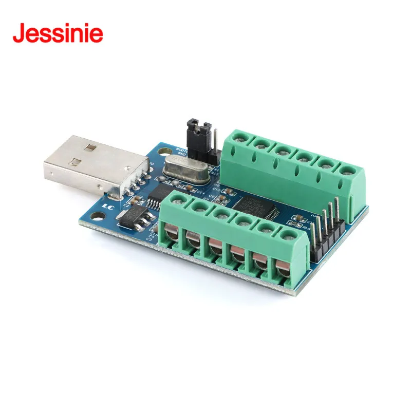 STM32F103C8T6 Interfaz USB 10 canales 12 bits AD Adquisición de datos de muestreo Módulo ADC de comunicación UART STM32 - imagen 3