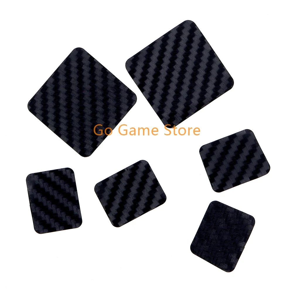 200 juegos de pegatinas de panel táctil 6 en 1 para consola de juegos Steam Deck, pegatina protectora de botón de panel táctil resistente al desgaste antiarañazos