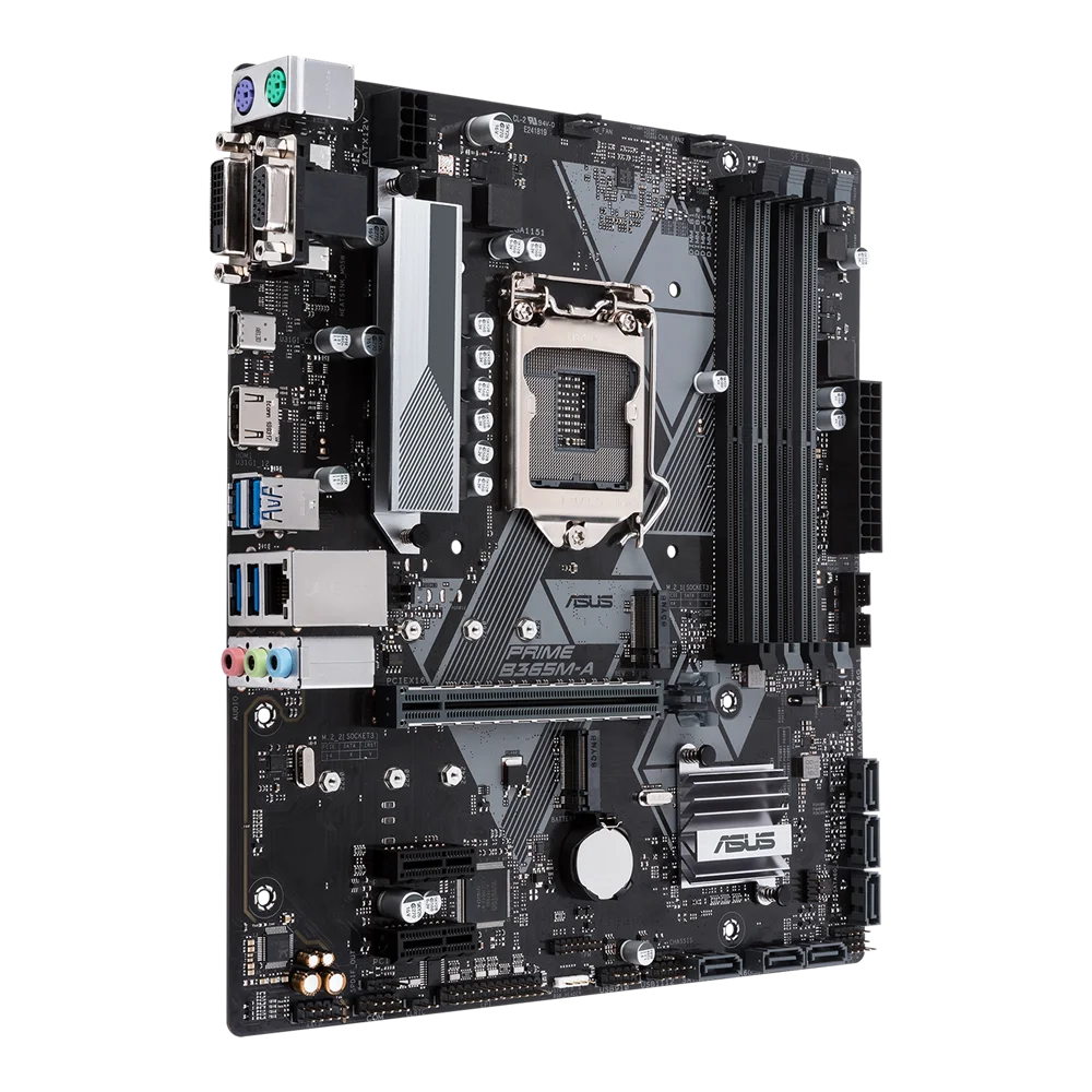 Asus-placa base PRIME B365M-A para ordenador de escritorio, Original, Intel B365, B365M, DDR4, 64G, LGA 1151, i7/i5/i3, USB3.0, SATA3 - imagen 3