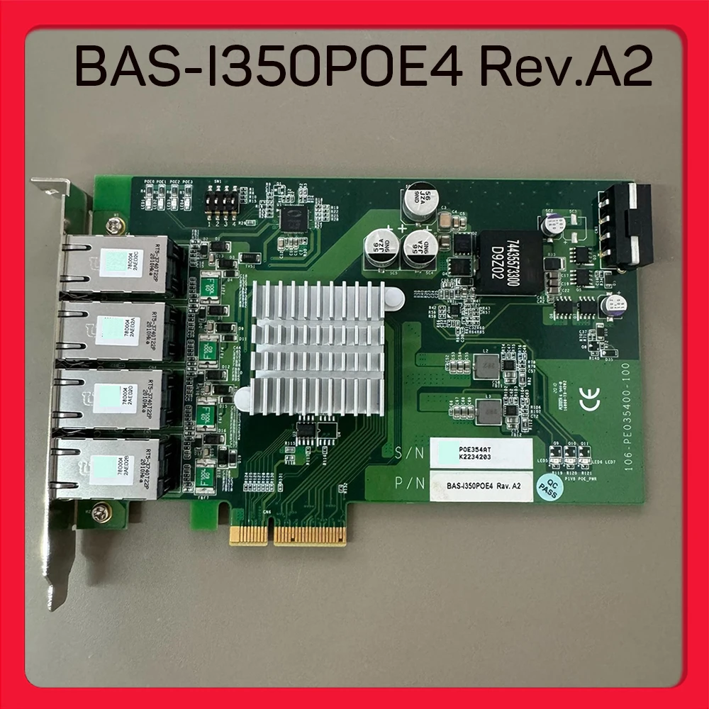 Tarjeta de adquisición de cámaras industriales BAS-I350POE4 Rev.A2 - imagen 2