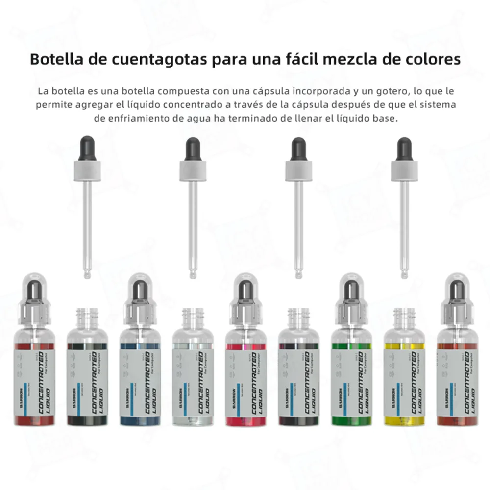 Líquido de refrigeración por agua Barrow SLYLD-C 40mL refrigerante para PC líquido térmico anticorrosión refrigeración líquido frío concentrado especial - imagen 4