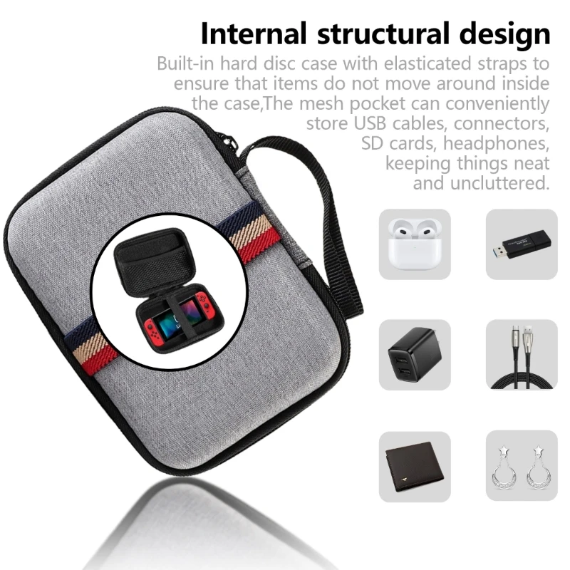 Bolsa de almacenamiento para Miyoo Mini+ RG35XX Plus RGB20S, bolsa para consolas de juegos con bolso de bolsillo - imagen 4