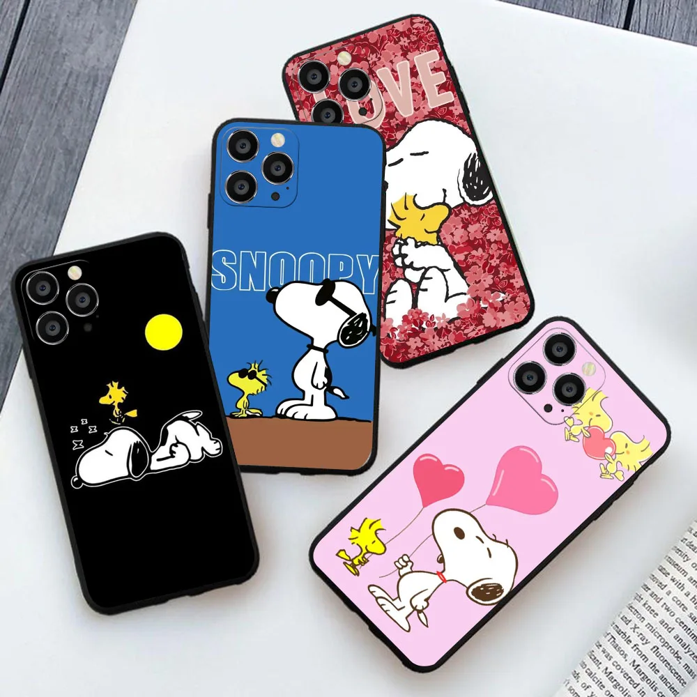 CK-8 funda de teléfono de dibujos animados S-Snoopys para Realme 2 3 3i 5 5i 6 6S 6i 7 7i Pro - imagen 2