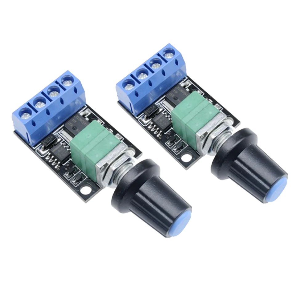 Regulador de voltaje 3A 5V-15V PWM DC controlador de velocidad del Motor regulador de velocidad continuo LED atenuador controlador de potencia - imagen 2