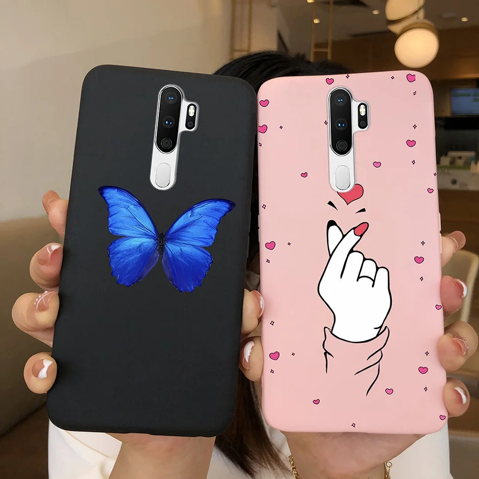 Funda de silicona suave para OPPO A9 2020, carcasa con dibujo de margaritas y girasoles para OPPOA9, OPPO A 9 2020 - imagen 2