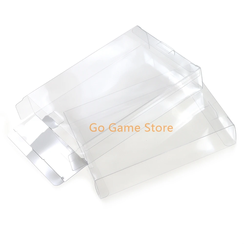 20 piezas transparente para caja de juego SNES N64, funda protectora, juegos CIB, cajas de juego protectoras de plástico PET - imagen 5